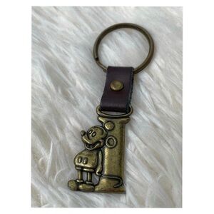 Disney Mickey Mouse Bronze Keychain
